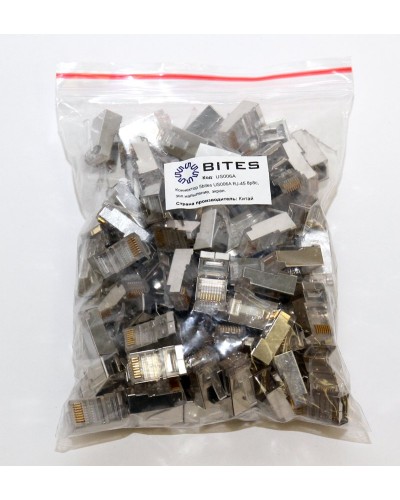 US060A (100шт). Разъем RJ-45. 5bites в Щелково