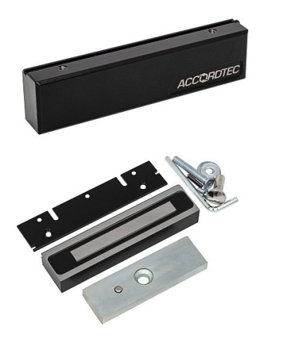 ML-200K-3 Premium Black с планкой. Замок электромагнитный. AccordTec в Щелково