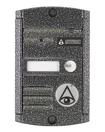 AVP-451 (PAL) (цвет серебро). Вызывная видеопанель цветная. Activision в Щелково