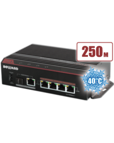 STP-411HP. Коммутатор 4-портовый. Beward в Щелково