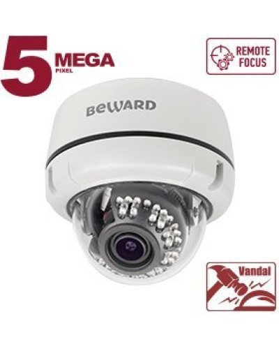 B5350DVZ (2.7-13.5мм). Видеокамера IP купольная. Beward в Щелково