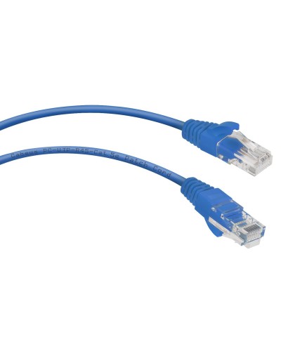 PC-UTP-RJ45-Cat.5e-1.5m-BL (7693c), синий. Патч-корд медный. CABEUS в Щелково