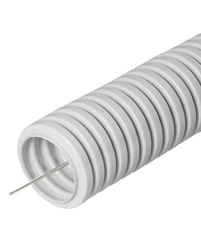 FCPL-25-PVC-050-1-GY (11229c): Труба гофрированная гибкая, лёгкая с протяжкой в Щелково