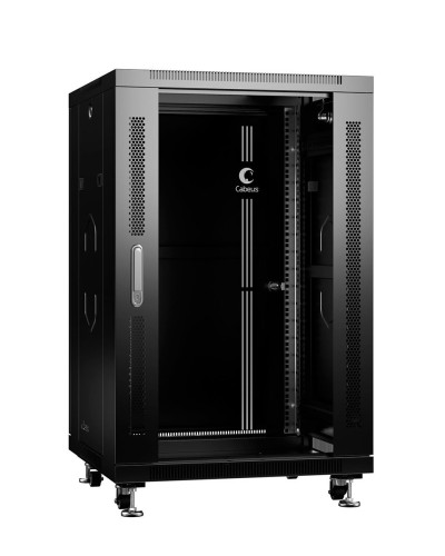 SH-05C-18U60/100-BK (8539c). Шкаф телекоммуникационный 19 напольный 18U. CABEUS в Щелково