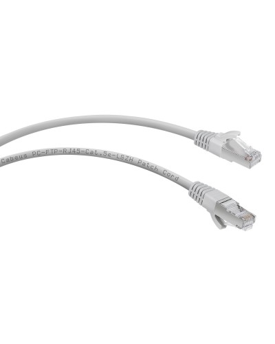 PC-FTP-RJ45-Cat.5e-0.5m-LSZH (8869c), серый. Патч-корд медный. CABEUS в Щелково