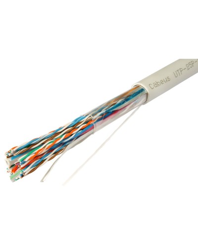 UTP-25P-Cat.5-IN-LSZH (10167c). Кабель «витая пара» (LAN) для структурированных систем связи. CABEUS в Щелково