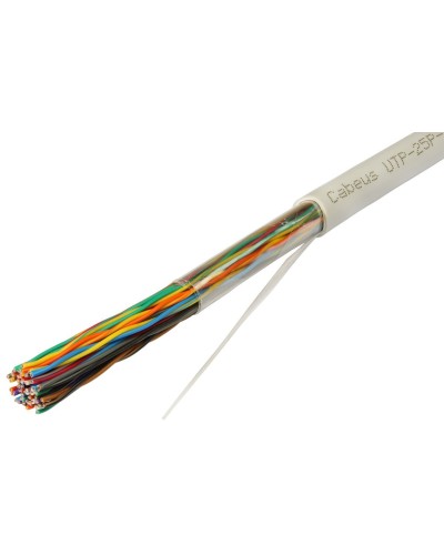 UTP-25P-Cat.5-IN (7281c). Кабель «витая пара» (LAN) для структурированных систем связи. CABEUS в Щелково