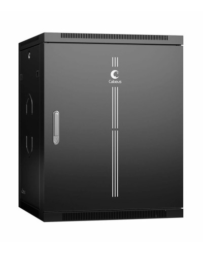 SH-05F-15U60/35m-R-BK (10759c). Шкаф телекоммуникационный 19 настенный 15U. CABEUS в Щелково