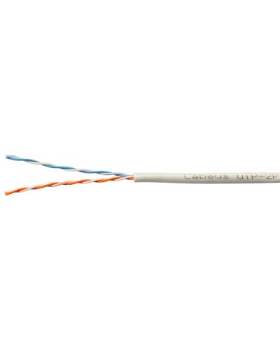 UTP-2P-Cat.5e-SOLID-GY-100 (7169c-5). Кабель «витая пара» (LAN) для структурированных систем связи. CABEUS в Щелково