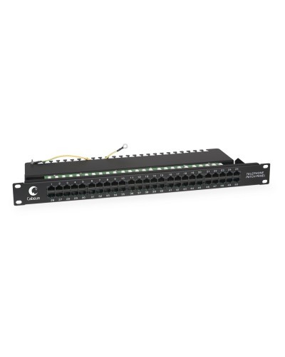 PL-50-TEL-Dual (7003c). Патч-панель 19. CABEUS в Щелково