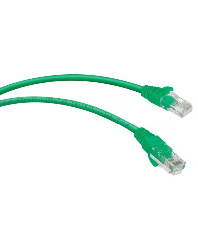 PC-UTP-RJ45-Cat.5e-0.3m-GN-LSZH (9503c), зелёный. Патч-корд медный. CABEUS в Щелково