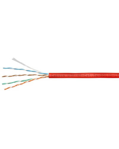 UTP-4P-Cat.5e-SOLID-LSZH-RD (9778c). Кабель «витая пара» (LAN) для структурированных систем связи. CABEUS в Щелково