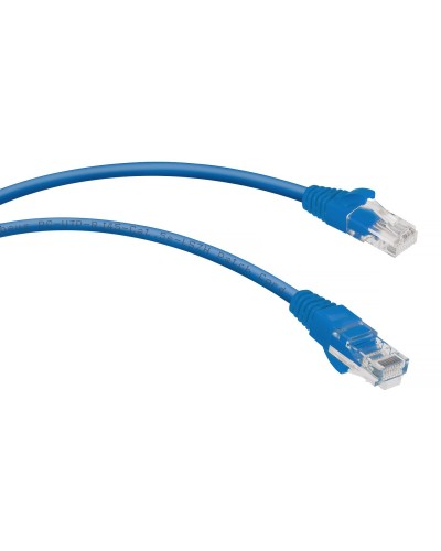 PC-UTP-RJ45-Cat.5e-0.3m-BL-LSZH (9527c), синий. Патч-корд медный. CABEUS в Щелково