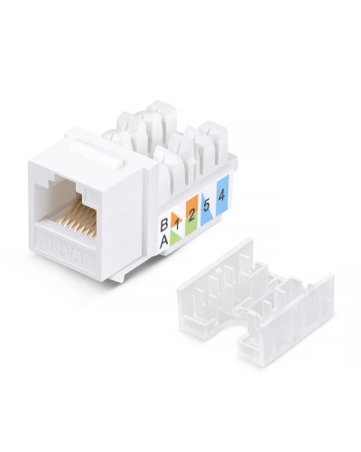 KJ-RJ45-Cat.6-90-SW (10071c): Вставка Keystone Jack RJ-45 в Щелково