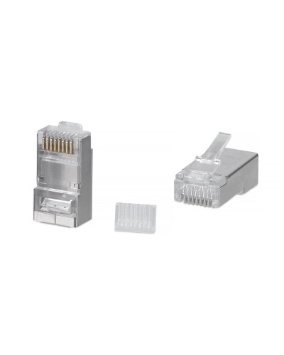 8P8C-SH-C6-TWP (100 шт) (7779c). Разъем RJ-45. CABEUS в Щелково