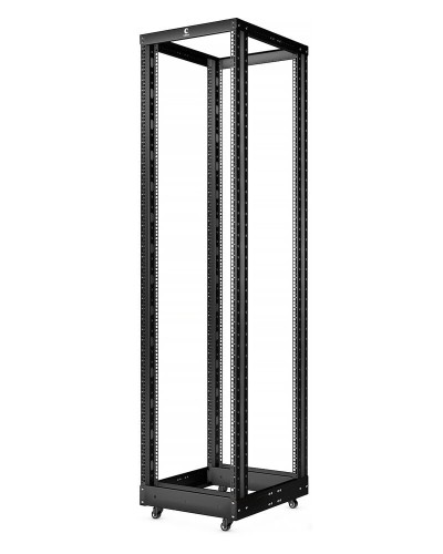 RA-45U-1000-BK (10161c). Открытая стойка 19, 45U, двухрамная, усиленная, цвет черный. CABEUS в Щелково