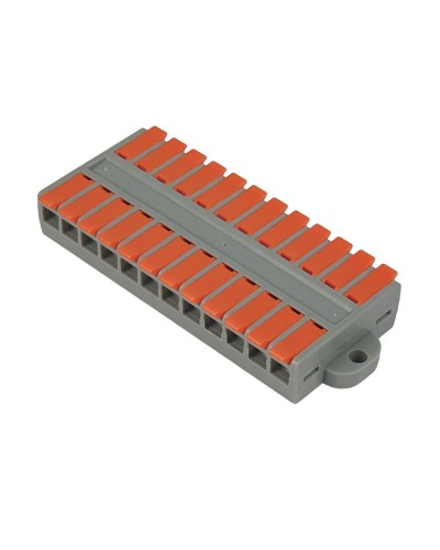 MX662-12R (11420c). Клемма соединительная универсальная проходная 12 полюсов. CABEUS в Щелково