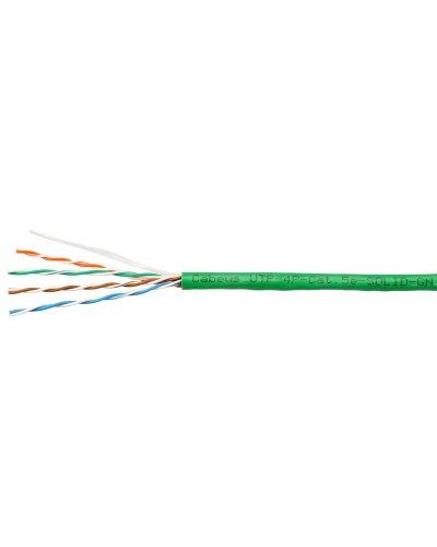 UTP-4P-Cat.5e-SOLID-GN (7250c). Кабель «витая пара» (LAN) для структурированных систем связи. CABEUS в Щелково