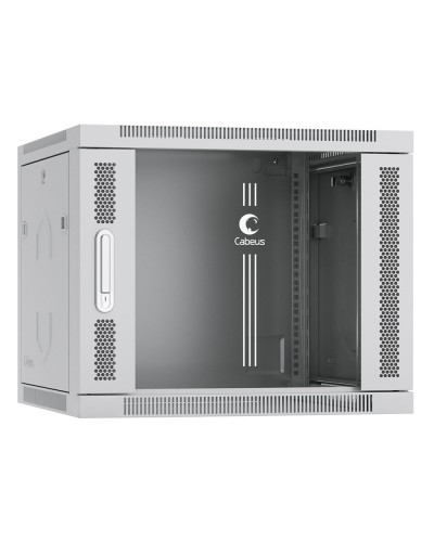 SH-05F-9U60/45 (7059c). Шкаф телекоммуникационный 19 настенный 9U. CABEUS в Щелково