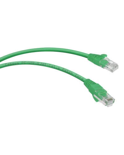 PC-UTP-RJ45-Cat.6-1.5m-GN (8685c), зелёный. Патч-корд медный. CABEUS в Щелково