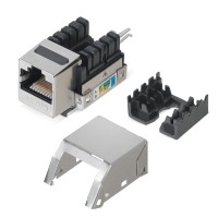 KJ-RJ45-Cat.5e-SH-90 (7958c): Вставка Keystone Jack RJ-45
