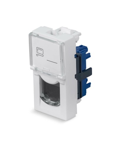 KJ-RJ45-Cat.6-180T-FP-L-22,5 (11840c): Вставка Keystone Jack RJ-45 в Щелково