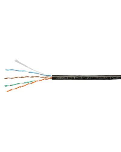 UTP-4P-Cat.5e-SOLID-LSZH-BK-100 (9781c-5). Кабель «витая пара» (LAN) для структурированных систем связи. CABEUS в Щелково