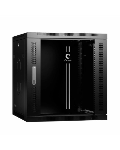 SH-05F-12U60/35-R-BK (10756c). Шкаф телекоммуникационный 19 настенный 12U. CABEUS в Щелково