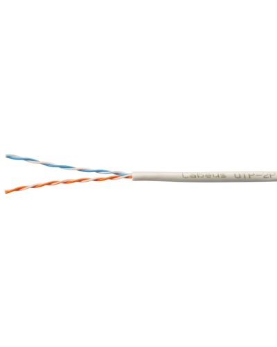 UTP-2P-Cat.5e-SOLID-GY-LIGHT-500 (11078c). Кабель «витая пара» (LAN) для структурированных систем связи. CABEUS в Щелково