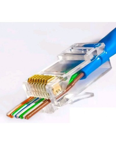 8P8C-C6-FC (100 шт) (10795c). Разъем RJ-45. CABEUS в Щелково