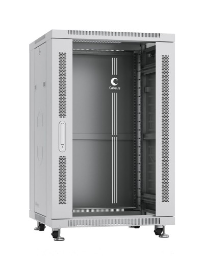 SH-05C-18U60/80 (7048c). Шкаф телекоммуникационный 19 напольный 18U. CABEUS в Щелково