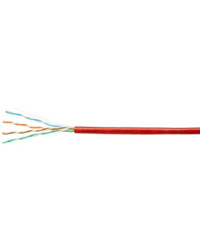 UTP-4P-Cat.5e-SOLID-LSZH-RD-100 (9778c-5). Кабель «витая пара» (LAN) для структурированных систем связи. CABEUS в Щелково