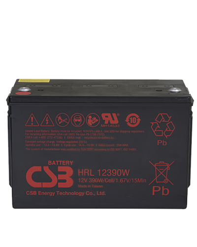 CSB HRL 12390W. Аккумулятор герметичный свинцово-кислотный. CSB в Щелково
