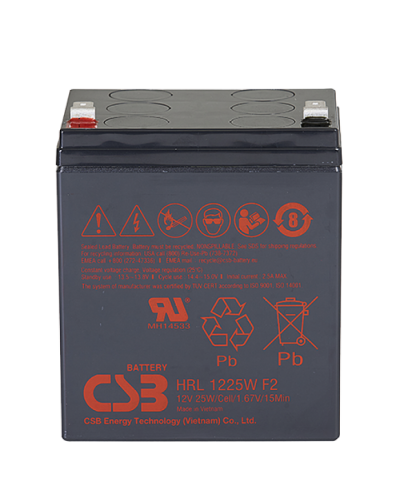 CSB HRL 1225W. Аккумулятор герметичный свинцово-кислотный. CSB в Щелково