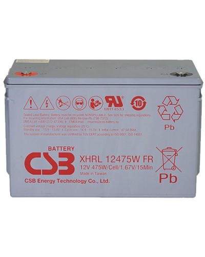 CSB XHRL 12475W FR. Аккумулятор герметичный свинцово-кислотный. CSB в Щелково