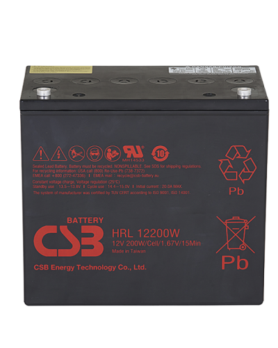 CSB HRL 12200W FR. Аккумулятор герметичный свинцово-кислотный. CSB в Щелково