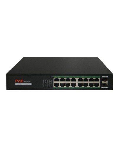 CO-SWP16GFv2. Коммутатор 16-портовый  Gigabit Ethernet с PoE. ComOnyx в Щелково