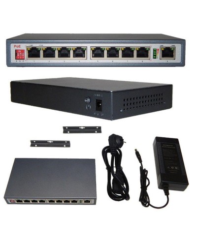 CO-SWP9C. Коммутатор 8-портовый  Gigabit Ethernet с PoE. ComOnyx в Щелково
