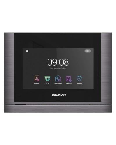 CDV-1024MA/VZ (темное серебро). Монитор видеодомофона цветной. Commax в Щелково