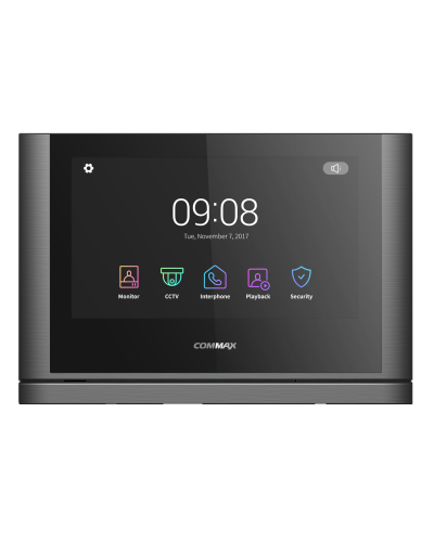 CDV-1024MA/VZ (темное серебро) Black Smog. Монитор видеодомофона цветной. Commax в Щелково