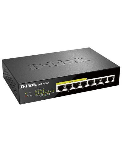 DGS-1008P/E1A. Коммутатор. D-Link в Щелково