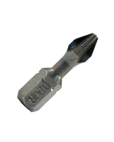 Биты фрезерованные, Ph2x25 мм, Torsion, C 6,3 (20шт) (D-T-PH02-025-020): Биты фрезерованные в Щелково