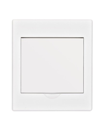 Корпус ЩРН-П 4 модуля IP41 навесной белая дверь (31084DEK). Корпус пластиковый. DEKraft в Щелково