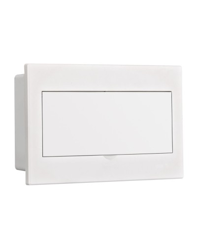 Корпус ЩРВ-П 13 модулей IP41 встраиваемый белая дверь (31083DEK). Корпус пластиковый. DEKraft в Щелково