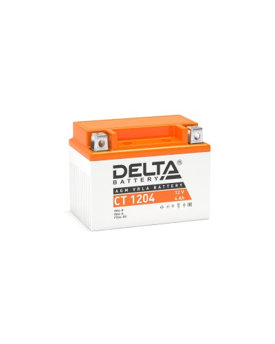 Delta CT 1204. Аккумулятор герметичный свинцово-кислотный стартерный. Delta в Щелково
