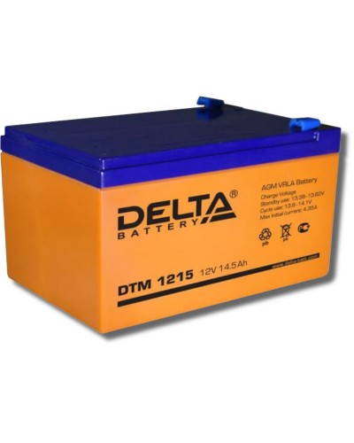 Delta DTM 1215. Аккумулятор герметичный свинцово-кислотный. Delta в Щелково