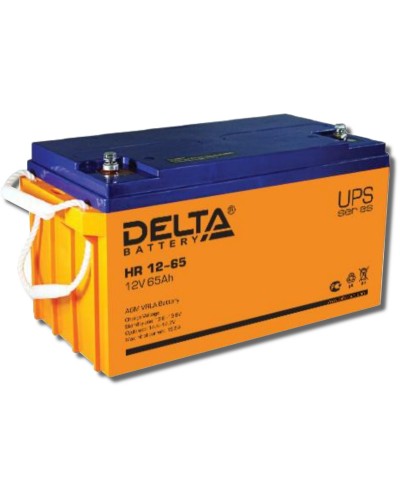 Delta HR 12-65. Аккумулятор герметичный свинцово-кислотный. Delta в Щелково