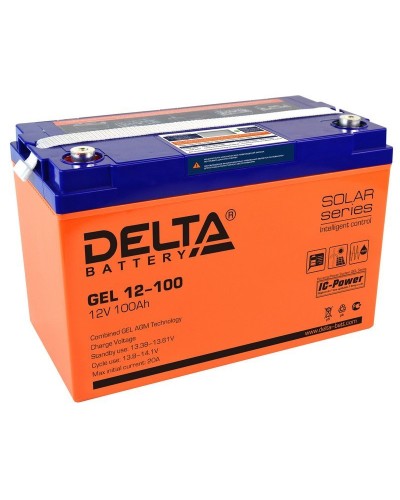 Delta GEL 12-100. Аккумулятор герметичный свинцово-кислотный. Delta в Щелково