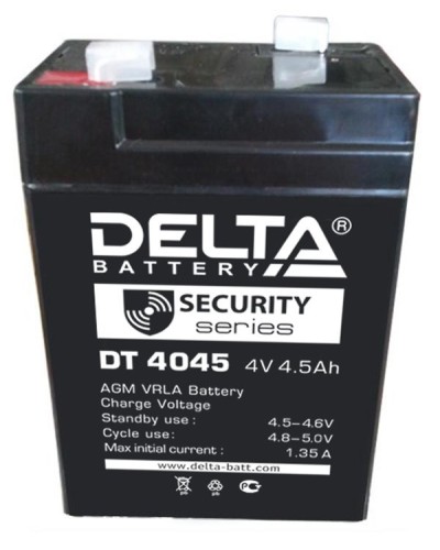 Delta DT 4045 (47мм). Аккумулятор герметичный свинцово-кислотный. Delta в Щелково