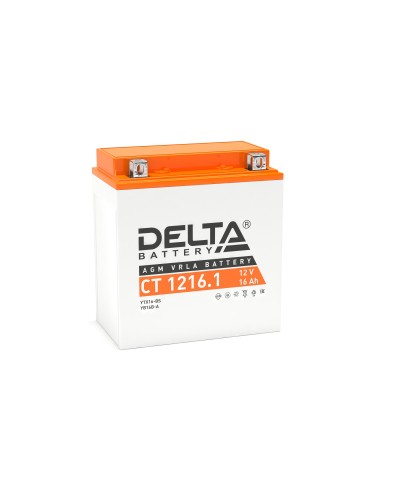 Delta CT 1216.1. Аккумулятор герметичный свинцово-кислотный стартерный. Delta в Щелково